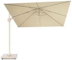 Platinum Sun & Shade zweefparasol Challenger T² premium 260x350cm champagne - afbeelding 1