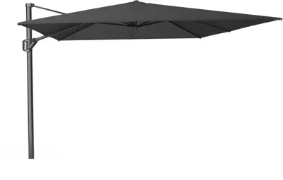 Platinum Sun & Shade zweefparasol challenger t1 premium 400x300cm faded black - afbeelding 1