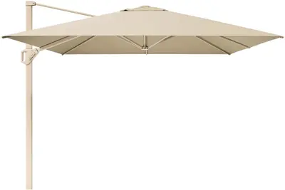 Platinum Sun & Shade zweefparasol challenger t1 premium 400x300cm champagne - afbeelding 1