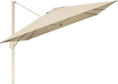 Platinum Sun & Shade zweefparasol challenger t1 premium 400x300cm champagne - afbeelding 2