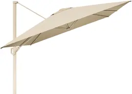 Platinum Sun & Shade zweefparasol challenger t1 premium 400x300cm champagne - afbeelding 2