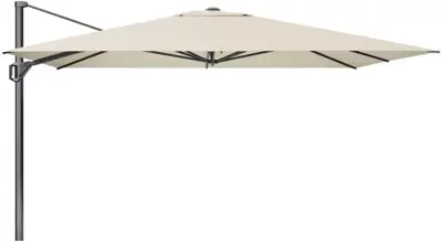 Platinum Sun & Shade zweefparasol challenger t1 premium 400x300cm champagne - afbeelding 1