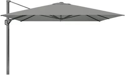 Platinum Sun & Shade zweefparasol challenger t1 telescope premium 350x350cm manhattan - afbeelding 1