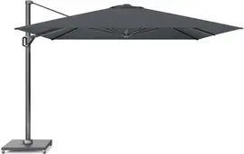 Platinum Sun & Shade zweefparasol challenger t1 telescope premium 350x350cm faded black - afbeelding 1