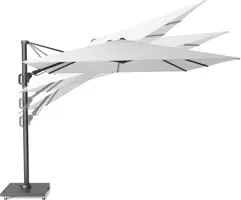 Platinum Sun & Shade zweefparasol challenger t2 300x300cm antraciet - afbeelding 5