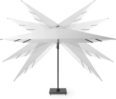 Platinum Sun & Shade zweefparasol challenger t2 300x300cm antraciet - afbeelding 4