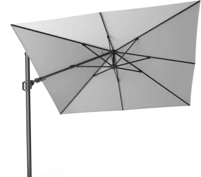 Platinum Sun & Shade zweefparasol challenger t2 300x300cm lichtgrijs - afbeelding 1