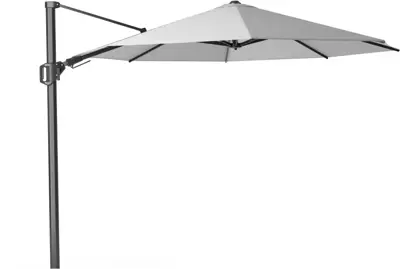 Platinum Sun & Shade zweefparasol challenger t2 350cm lichtgrijs - afbeelding 2