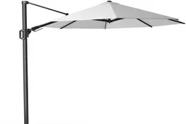 Platinum Sun & Shade zweefparasol challenger t2 350cm wit - afbeelding 2