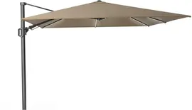 Platinum Sun & Shade zweefparasol challenger t2 glow 300x300cm taupe - afbeelding 2