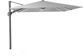 Platinum Sun & Shade zweefparasol challenger t2 glow 300x300cm lichtgrijs - afbeelding 2