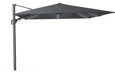 Platinum Sun & Shade zweefparasol challenger t2 glow 300x300cm antraciet - afbeelding 2