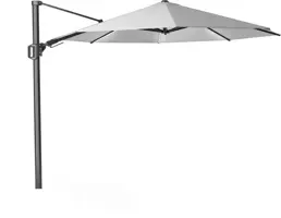 Platinum Sun & Shade zweefparasol challenger t2 glow 350cm lichtgrijs - afbeelding 2