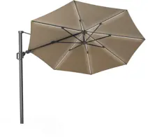 Platinum Sun & Shade zweefparasol challenger t2 glow 350cm taupe kopen?