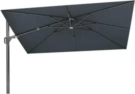 Platinum Sun & Shade zweefparasol challenger t2 premium 260x350cm faded black - afbeelding 1