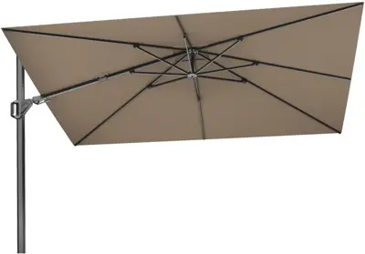 Platinum Sun & Shade zweefparasol challenger t2 premium 260x350cm havana - afbeelding 1