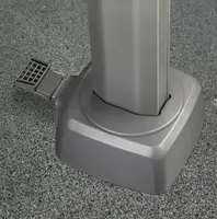 Platinum Sun & Shade zweefparasol challenger t2 premium 300x300cm champagne - afbeelding 7