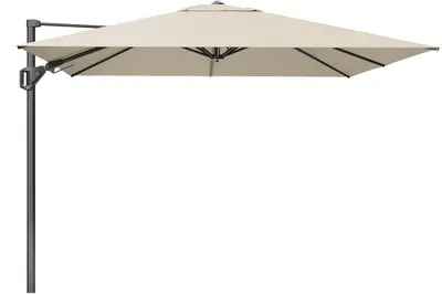Platinum Sun & Shade zweefparasol challenger t2 premium 300x300cm champagne - afbeelding 2