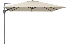 Platinum Sun & Shade zweefparasol challenger t2 premium 300x300cm champagne - afbeelding 2