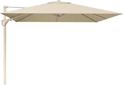 Platinum Sun & Shade zweefparasol challenger t2 premium 300x300cm champagne - afbeelding 2