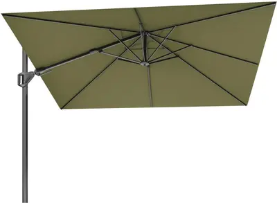 Platinum Sun & Shade zweefparasol challenger t2 premium 300x300cm lush green - afbeelding 1