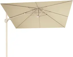 Platinum Sun & Shade zweefparasol challenger t2 premium 300x300cm champagne - afbeelding 1