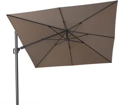 Platinum Sun & Shade zweefparasol challenger t2 premium 300x300cm havana - afbeelding 1