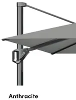 Platinum Sun & Shade zweefparasol challenger t2 premium 300x300cm champagne - afbeelding 9