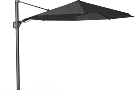 Platinum Sun & Shade zweefparasol challenger t2 premium 350cm faded black - afbeelding 2