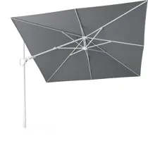 Platinum Sun & Shade zweefparasol challenger t2 premium wit 300x300cm manhattan kopen?