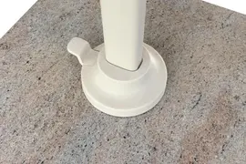 Platinum Sun & Shade zweefparasol nexus t2 300x300cm champagne/zandsteen - afbeelding 4