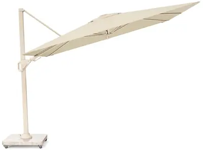 Platinum Sun & Shade zweefparasol nexus t2 300x300cm champagne/zandsteen - afbeelding 2