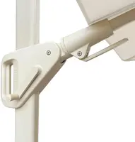 Platinum Sun & Shade zweefparasol nexus t2 300x300cm champagne/zandsteen - afbeelding 3