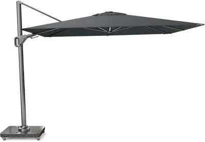 Platinum Sun & Shade zweefparasol nexus t2 300x300cm faded black/antraciet - afbeelding 2