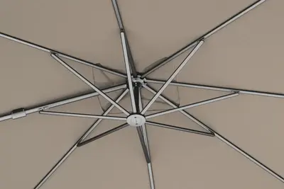 Platinum Sun & Shade zweefparasol nexus t2 300x300cm havana/antraciet - afbeelding 6