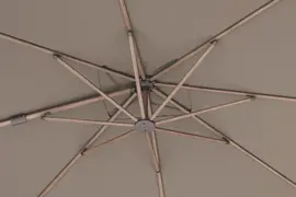 Platinum Sun & Shade zweefparasol nexus t2 300x300cm havana/mokka - afbeelding 7