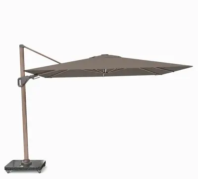 Platinum Sun & Shade zweefparasol nexus t2 300x300cm havana/mokka - afbeelding 2