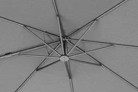Platinum Sun & Shade zweefparasol nexus t2 300x300cm manhattan/antraciet - afbeelding 6