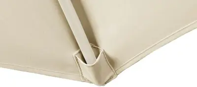 Platinum Sun & Shade zweefparasol Voyager T¹ Sandstone 250x250 Ivoor/Zandsteen - afbeelding 5