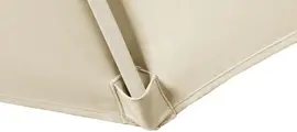 Platinum Sun & Shade zweefparasol Voyager T¹ Sandstone 250x250 Ivoor/Zandsteen - afbeelding 5