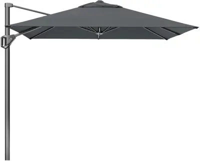 Platinum Sun & Shade zweefparasol voyager t1 250x250cm antraciet - afbeelding 1