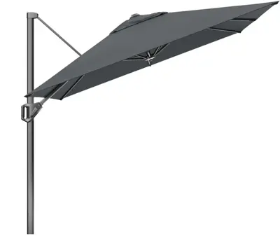 Platinum Sun & Shade zweefparasol voyager t1 250x250cm antraciet - afbeelding 2