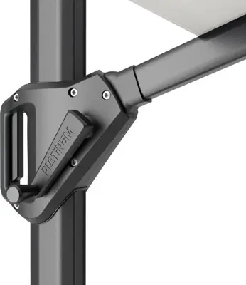 Platinum Sun & Shade zweefparasol voyager t1 300cm taupe - afbeelding 5