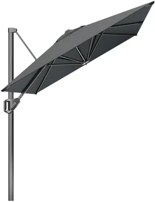 Platinum Sun & Shade zweefparasol voyager t1 300x200cm antraciet - afbeelding 2