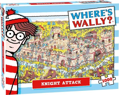 Plenty Gifts puzzel where's wally knight attack 1000st