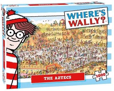 Plenty Gifts puzzel where's wally the aztecs 1000st