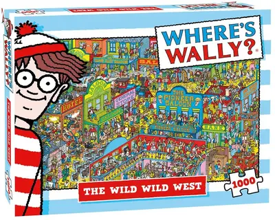 Plenty Gifts puzzel where’s wally wild west 1000st