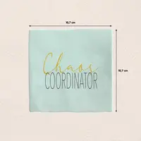 Plenty Gifts tegeltje keramiek chaos coordinator 10x10cm groen - afbeelding 2