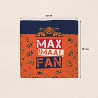Plenty Gifts tegeltje keramiek maximaal fan 10x10cm oranje - afbeelding 2