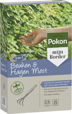 Pokon Beuken & Hagen Mest 2,5kg - afbeelding 2